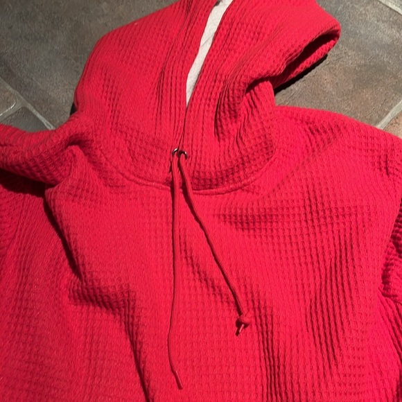 NWT Old Navy XXL fleece lined hoodie sweatshirt red - Picture 6 of 10
